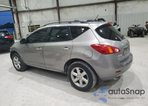 2009 Nissan Murano S z USA, uszkodzony, nr VIN JN8AZ18W39W155603